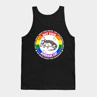 LGBTQIA+ Opossum Pride Tank Top